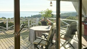 Balcony - Lovely Holiday Home in Zealand Denmark With Sea View (Asnaes)