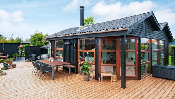 House | Exterior - Spacious Holiday Home in Jutland near Sea (Borkop)