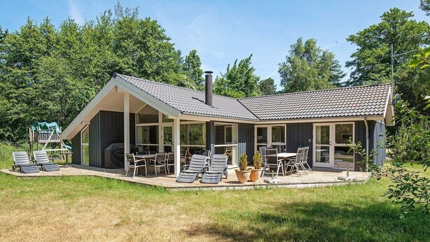 House | Exterior - Beautiful Holiday Home in Zealand With Sauna (Hojby)
