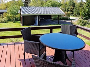 Balcony - Quaint Holiday Home in Skibby Denmark With Terrace (Skibby)