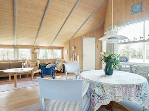 Living room - Cozy Holiday Home in Zealand With Large Terrace (Hojby)