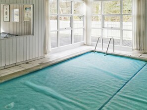 Pool - Quaint Holiday Home in Jutland With Swimming Pool (Glesborg)