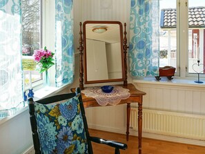 1 soverom, individuelt innredet og sengetøy