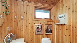 Bathroom - Comfy Holiday Home in Syddanmark With Terrace (Sydals)
