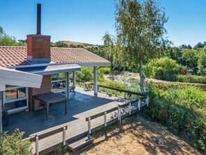 House | Exterior - Fantastic Holiday Home in Knebel With Wifi (Knebel)