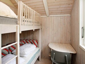 2 bedrooms, individually furnished, cribs/infant beds