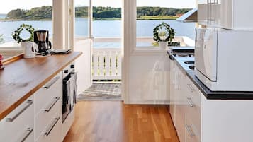 Ferienhaus | Blick auf das Wasser