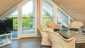 4 chambres, lit de bébé
