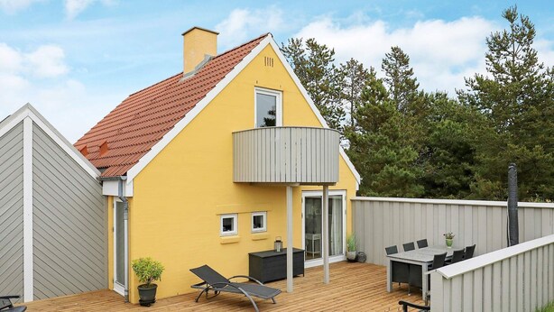 Exterior - Peaceful Holiday Home in Blåvand With Terrace (Blavand)