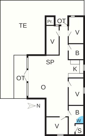 House | Floor plan - Cozy Retreat With Spa - By Traum Ferienwohnungen (Sydals)