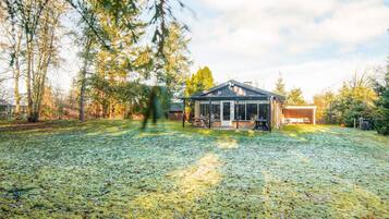 Hus | Udsigt fra overnatningsstedet