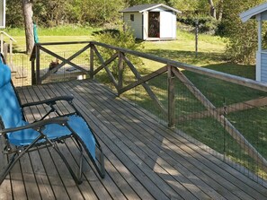 Balcony - 4 Person Holiday Home in Färjestaden (Farjestaden)