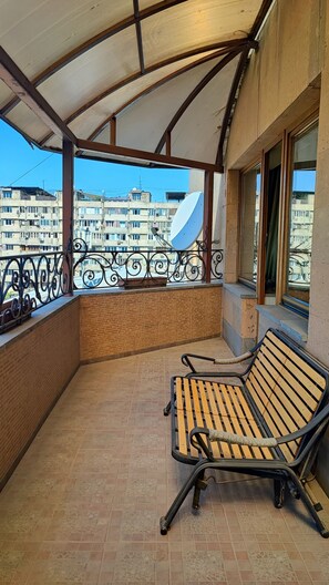 Apartment, 3 Schlafzimmer, barrierefrei, Raucher | Terrasse/Patio