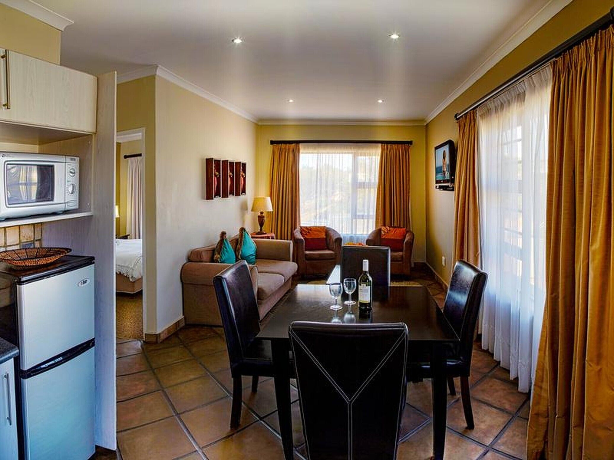 Quarto, 1 quarto, para fumantes | Sala de jantar
