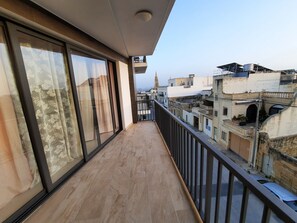 公寓, 2 间卧室, 阳台, 城市景观 | 住宿场地