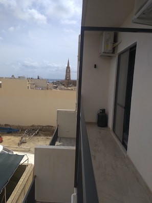 Appartement, 2 chambres, balcon, vue sur la ville | Balcon