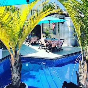 Outdoor pool - Hotel Pousada Irmãos Freyhardt Galeão (Rio de Janeiro)
