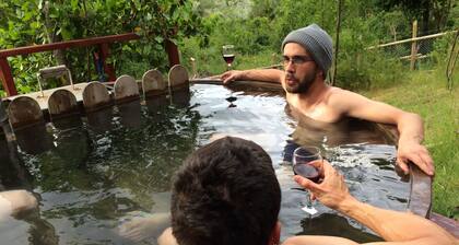 Cabaña Pudomo en Coñaripe con Hot-tub Exclusivo