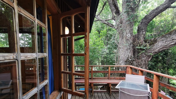 Balcony - Cabaña Pudomo en Coñaripe - Cercana al Lago (Panguipulli)