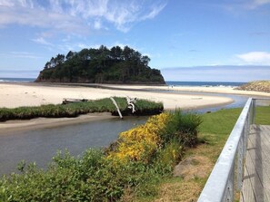 Beach nearby