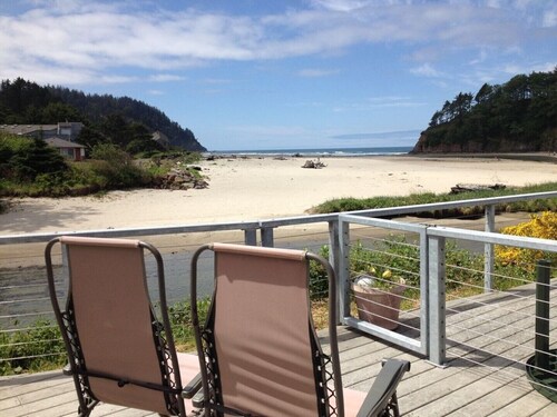 Luxury Oceanfront Townhome with Panoramic View at Proposal Rock!