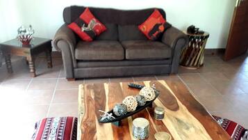House, 5 Bedrooms, Smoking, Private Pool | Living area | Flat-screen TV, DVD player