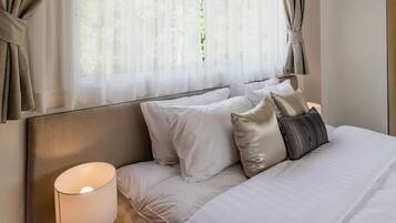 In-room safe, blackout drapes, soundproofing, iron/ironing board