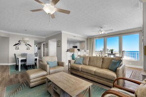 Condo, Multiple Beds, Private Pool | Living area