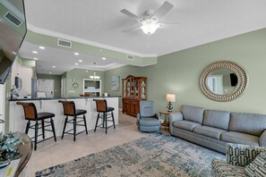 Condo, Multiple Beds, Pool Access | Living area