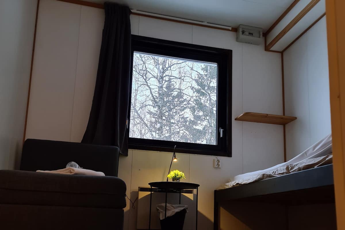 Basic Twin Room | Blackout curtains, free WiFi, bed sheets