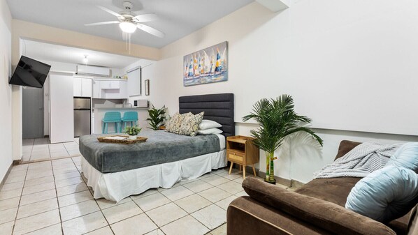 1 bedroom, iron/ironing board, free WiFi, bed sheets