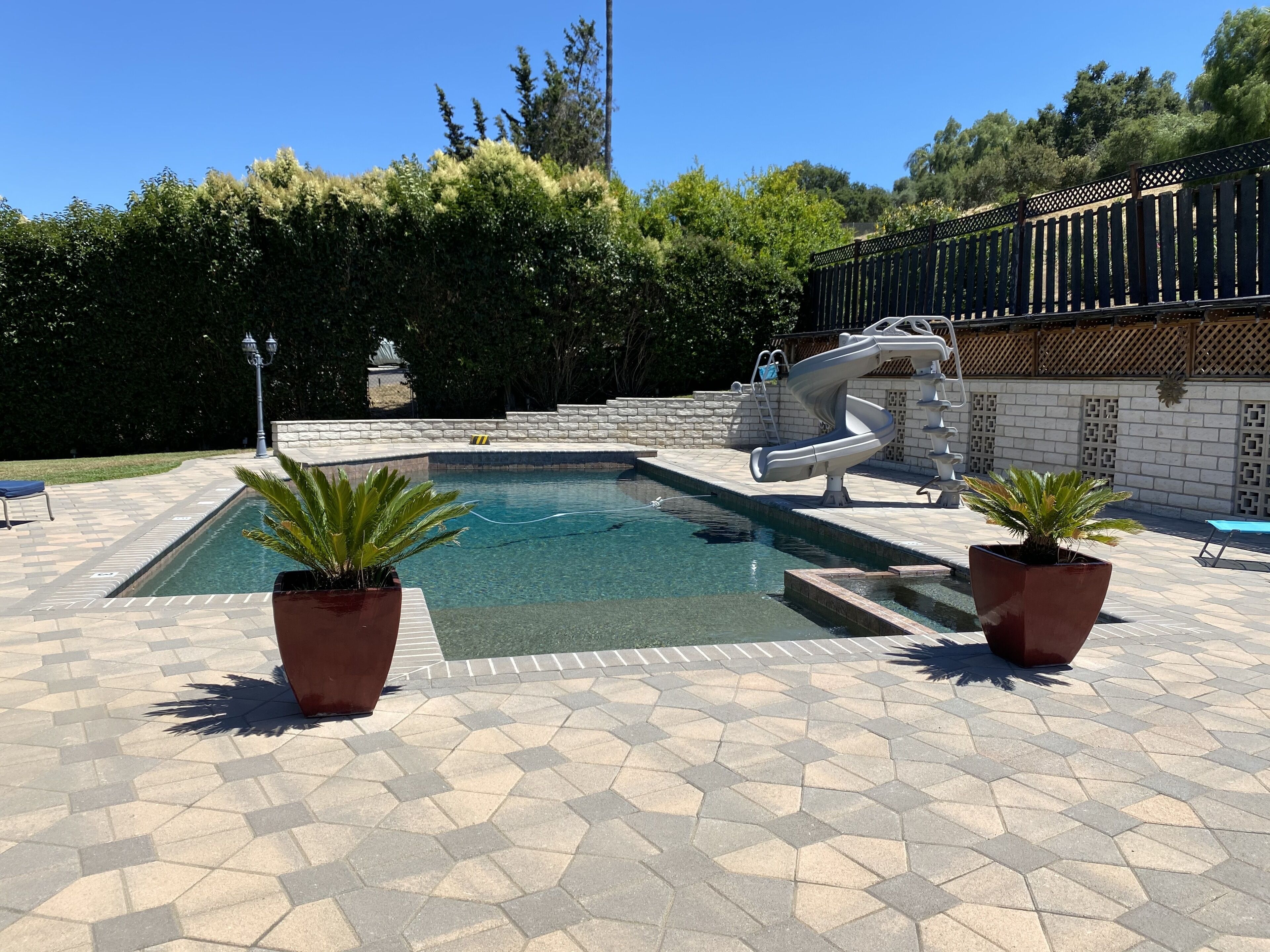 Private single-story home conveniently located