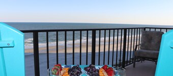  OCEAN BLISS!  Beautiful oceanfront condo with large balcony