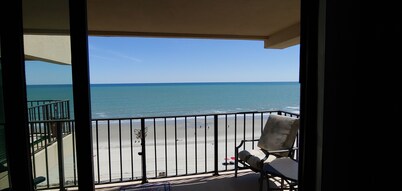 OCEAN BLISS! Beautiful oceanfront condo with large balcony
