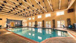 Indoor pool, outdoor pool