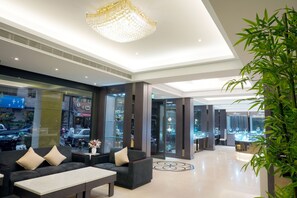 Sala de estar en el lobby