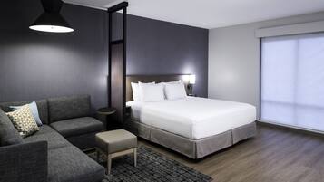 Seprai antialergi, bantalan ekstra lembut, brankas, dan meja kerja