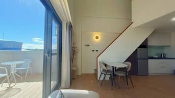 Quadruple Room, Mezzanine | Terrace/patio