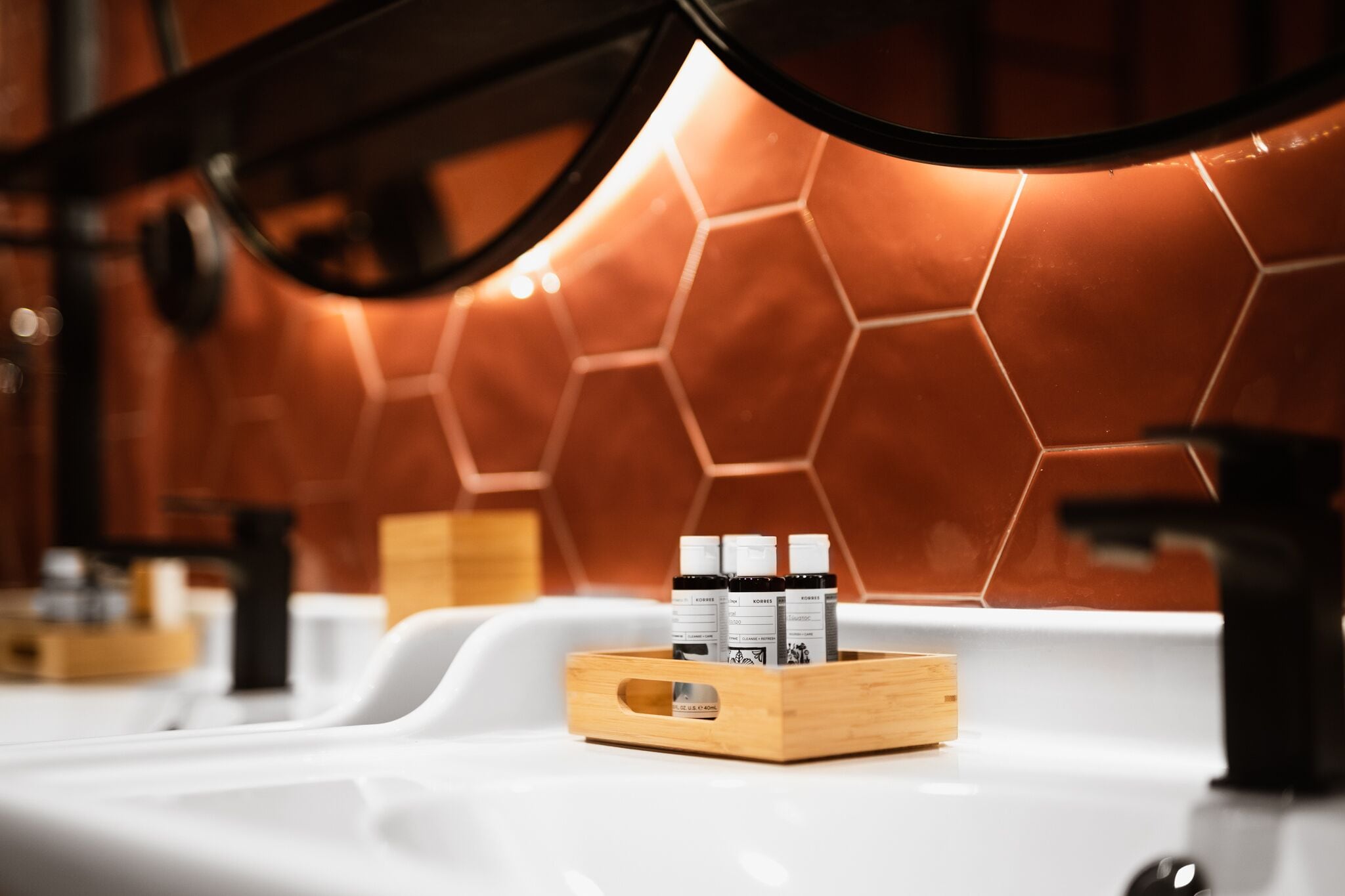 shower, rainfall showerhead, designer toiletries, hair dryer