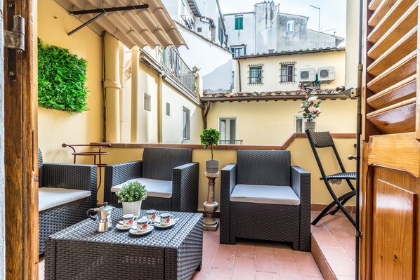 Apartment, 2 Schlafzimmer | Terrasse/Patio