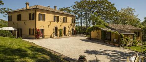 Fassade der Unterkunft