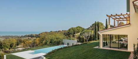 Blick von der Unterkunft