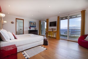 ラグジュアリー スイート (Palombagia) | 高級寝具、セーフティボックス (室内)、WiFi (無料)、ベッドシーツ