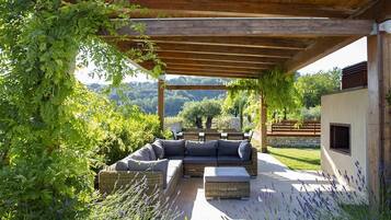 Terrasse sur le toit