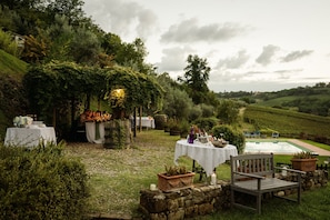 Udendørs spisemuligheder