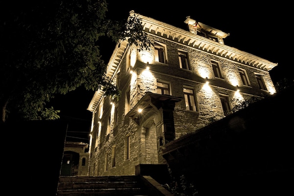 Front of property – evening/night