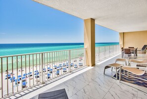 Property grounds - Tropic Winds 3 Bdrm, Remodeled Low Floor Beachfront Condo, Free Beach Chairs! (Panama City Beach)
