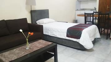 1 chambre, coffres-forts dans les chambres, bureau, rideaux occultants