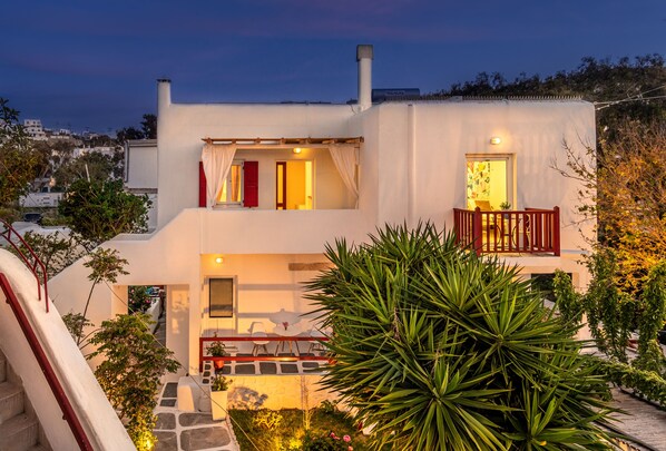 Fachada del alojamiento