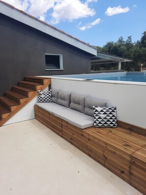 Seasonal outdoor pool